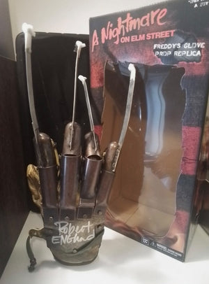 A Nightmare on Elm Street – Freddy Krueger Officially Licensed Glove Signed by Robert Englund (SWAU Authenticated)