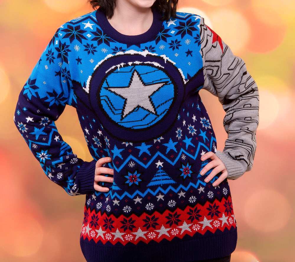 Marvel Winter Soldier Christmas Jumper