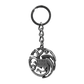 Game Of Thrones - Targaryen Sigil Keychain (Gun Metal)