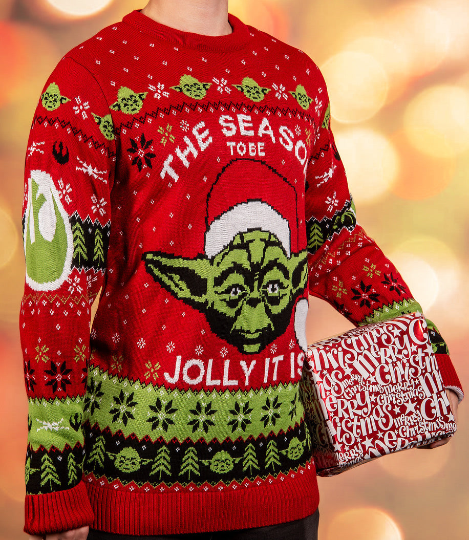 Star Wars Yoda Christmas Jumper
