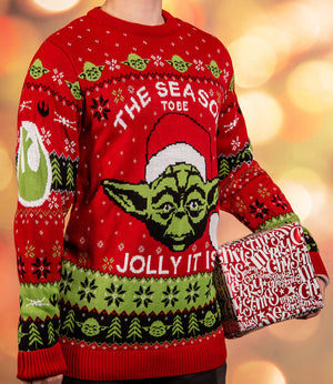 Star Wars Yoda Christmas Jumper