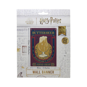 Harry Potter Butterbeer Wall Banner