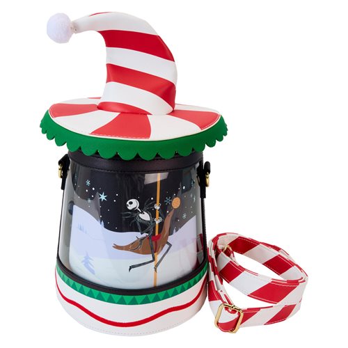 LAST ONE! The Nightmare Before Christmas – Candy Cane Jack Crossbody Bag