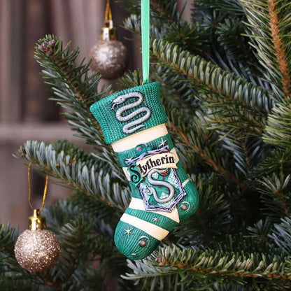 Harry Potter – Official Slytherin Stocking Hanging Ornament