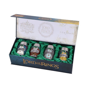 Officially Licensed Lord of the Rings Hobbit Shot Glass Set