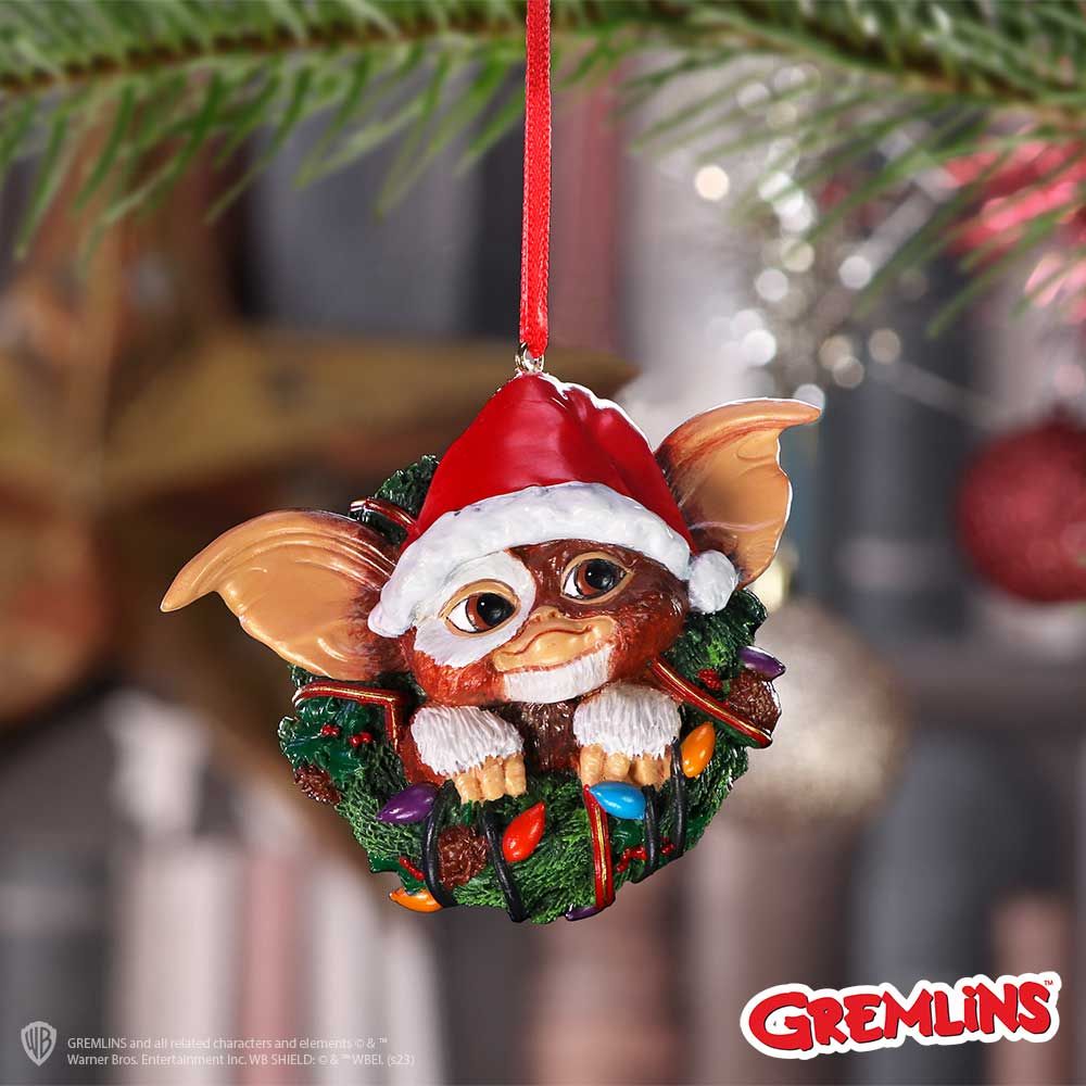 Gremlins – Official Gizmo in Wreath Hanging Ornament
