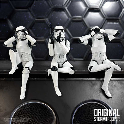 Star Wars – "Three Wise Sitting Stormtroopers" Figurine Set