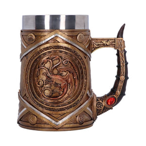 House of The Dragon - Targaryen Crown and Dagger Tankard