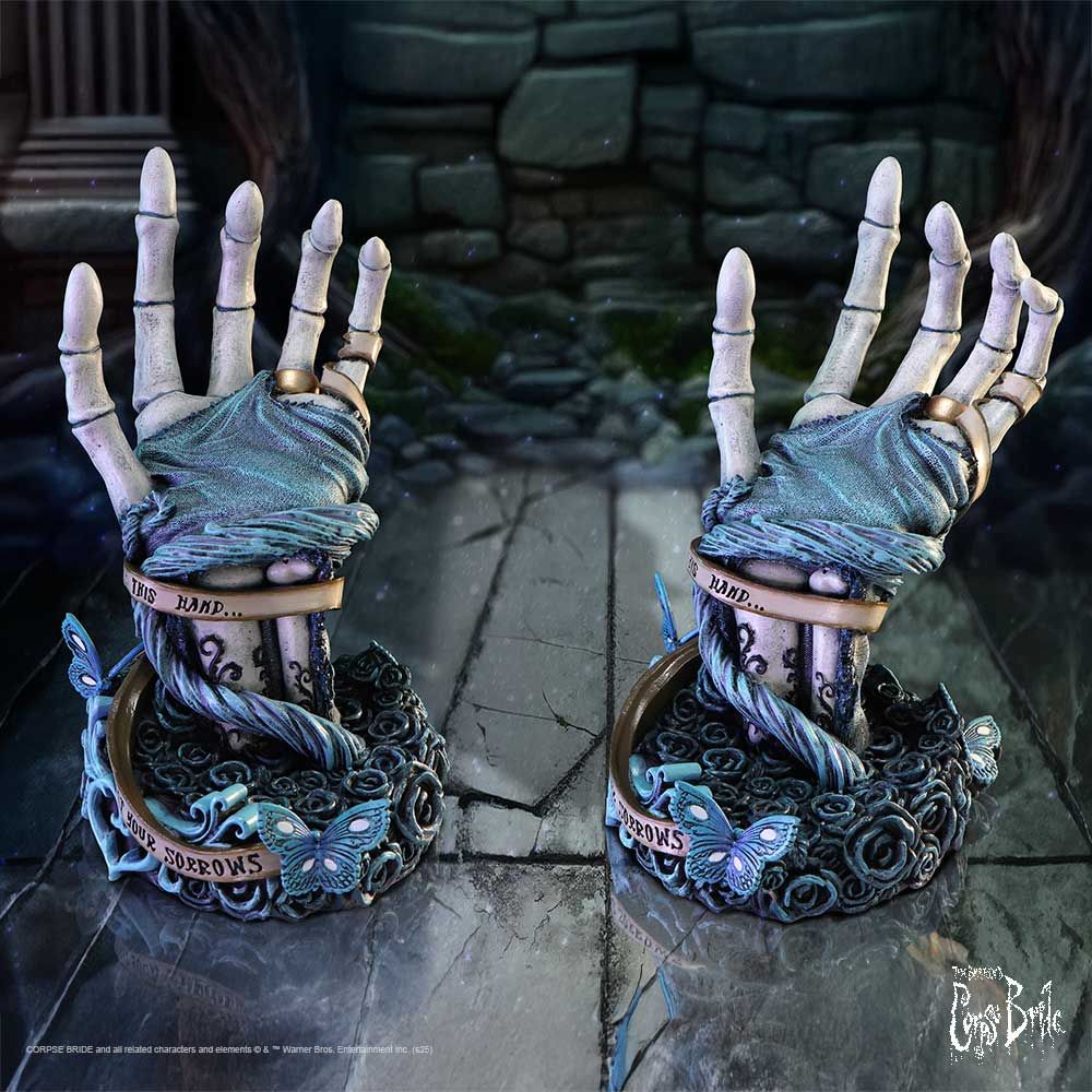 Tim Burton's Corpse Bride – Official With This Hand Vow Figurine