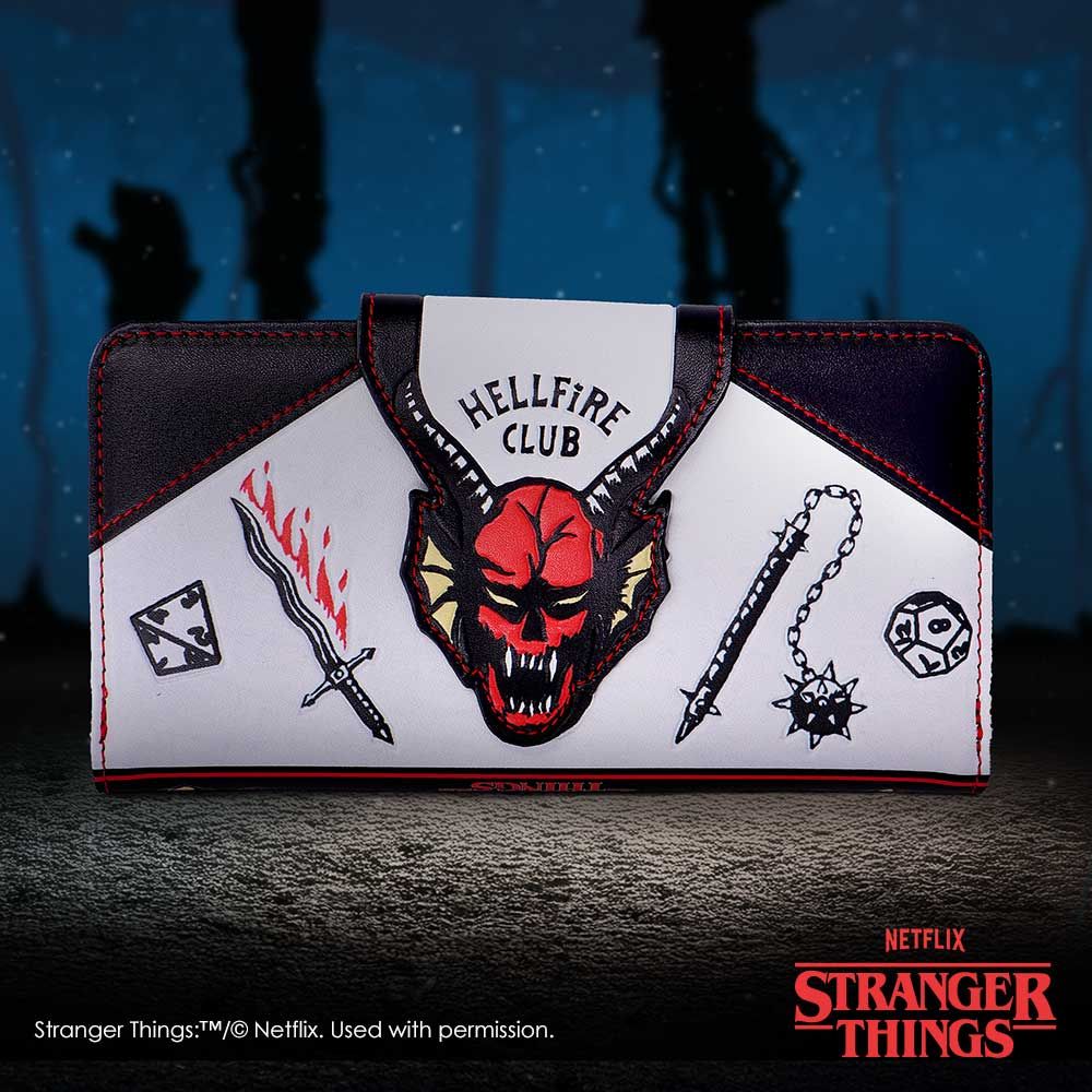 Stranger Things – Official "Hellfire Club" Embossed Purse