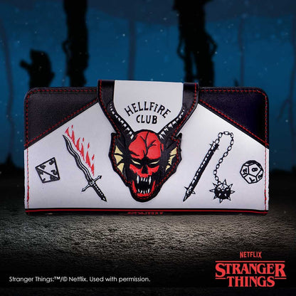 Stranger Things – Official "Hellfire Club" Embossed Purse