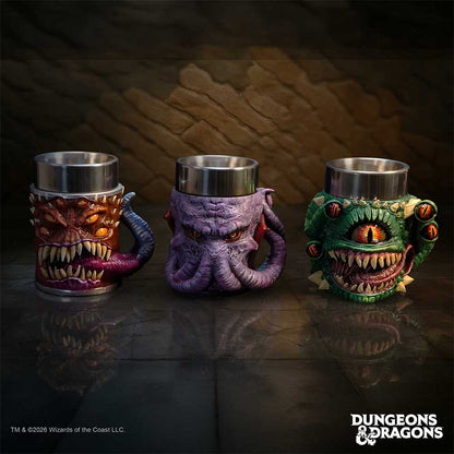 Dungeons & Dragons - Official Mini Monster Tiny Tankards (Set of 3)