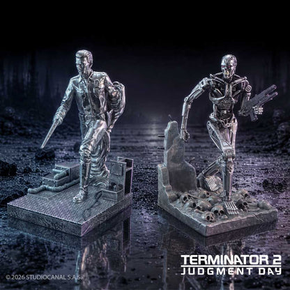 Terminator 2: Judgment Day – T-1000 vs T-800 Bookends