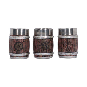 One Piece – Barrel Shot Glass Set of 3