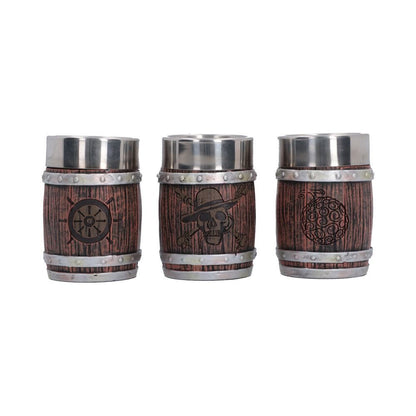 One Piece – Barrel Shot Glass Set of 3