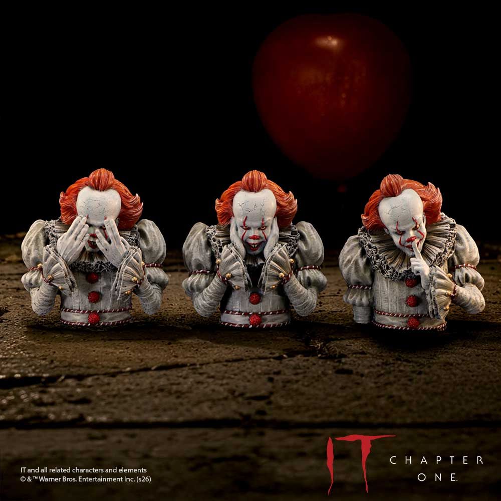 IT – Three Wise Pennywise Figurine Set