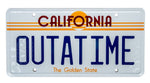 Back To The Future: OUTATIME License Plate