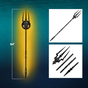 LAYAWAY DEPOSIT ONLY - Aquaman and the Lost Kingdom - The Official Black Manta's Trident Prop Replica