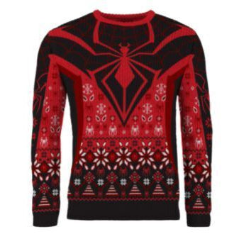 Spider-Man Miles Morales Christmas Jumper