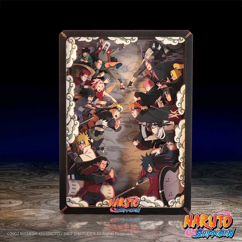 Naruto – "Combat" Large Wooden Theatre