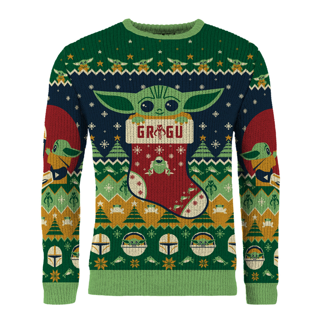 Star Wars Baby Yoda Christmas Jumper