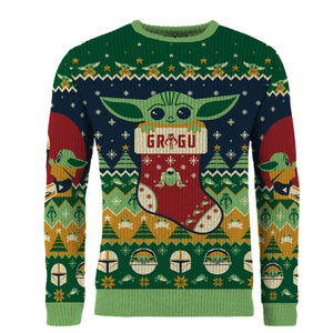 Star Wars Baby Yoda Christmas Jumper