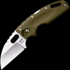 Cold Steel Tuff Lite Plain Folding Knife (OD Green)