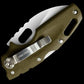 Cold Steel Tuff Lite Plain Folding Knife (OD Green)