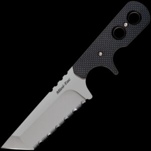 Cold Steel Mini Tac Tanto (Serrated) Fixed Blade Knife