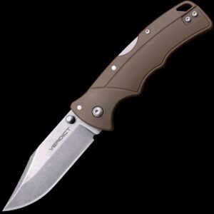 Cold Steel Verdict Clip Point Folding Knife – Flat Dark Earth