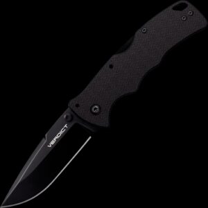 Cold Steel Verdict Spear Point Folding Knife – Black G-10