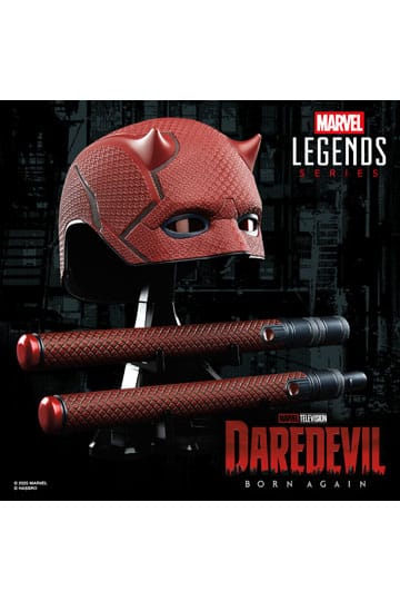 Daredevil: Born Again - Official Marvel Hasbro Roleplay Mask & Billy Club