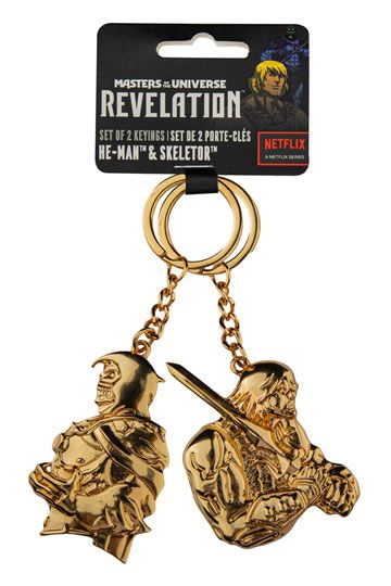 Masters of the Universe: Revelation - He-Man & Skeletor Keychain 2-Pack