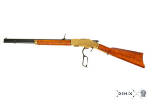 "The Gun That Won The West" Winchester '73 Repeating Rifle (Black, Gold) - USA 1873