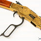 "The Gun That Won The West" Winchester '73 Repeating Rifle (Black, Engraved Gold) with Ejecting Dummy Rounds - USA 1873