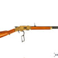 "The Gun That Won The West" Winchester '73 Repeating Rifle (Black, Engraved Gold) with Ejecting Dummy Rounds - USA 1873