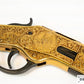 "The Gun That Won The West" Winchester '73 Repeating Rifle (Black, Engraved Gold) with Ejecting Dummy Rounds - USA 1873