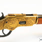 "The Gun That Won The West" Winchester '73 Repeating Rifle (Black, Engraved Gold) with Ejecting Dummy Rounds - USA 1873