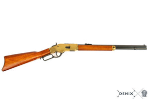 "The Gun That Won The West" Winchester '73 Repeating Rifle (Black, Gold) - USA 1873