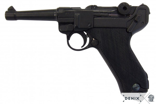 LUGER P08 モデルガン ブラック denix-Parabellum-Luger-P08-