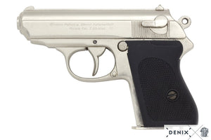 JAMES BOND - Walther PPK in Nickel