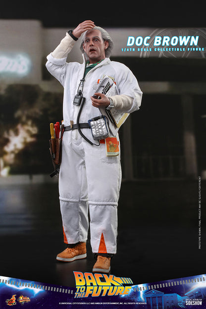 Back to the Future – Doc Brown Movie Masterpiece 1:6 Scale Figure | Hot Toys