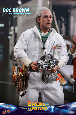 Back to the Future – Doc Brown Movie Masterpiece 1:6 Scale Figure | Hot Toys