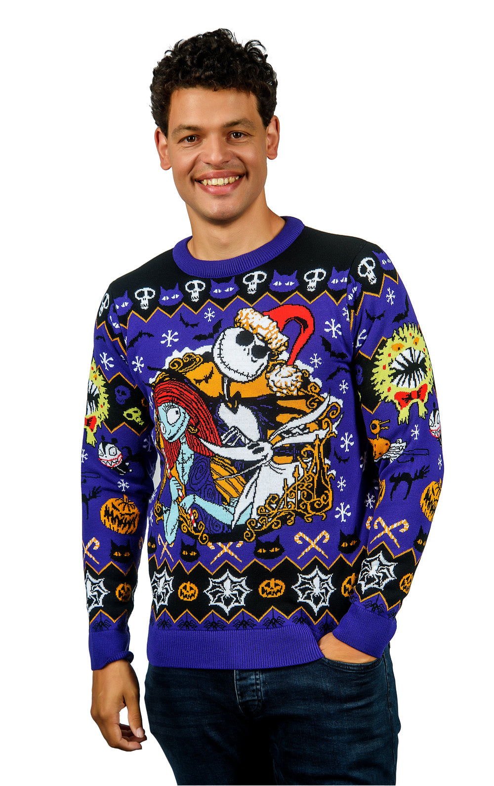 Nightmare Before Christmas: Jack and Sally Christmas Jumper