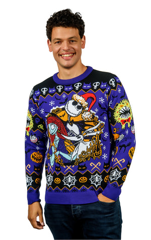 Nightmare Before Christmas: Jack and Sally Christmas Jumper
