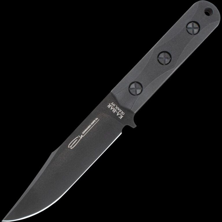 KA-BAR Ek EK50 Short Clip Point Fixed Blade Knife