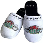 Friends: Central Perk White Ladies Mule Slippers UK 5-7