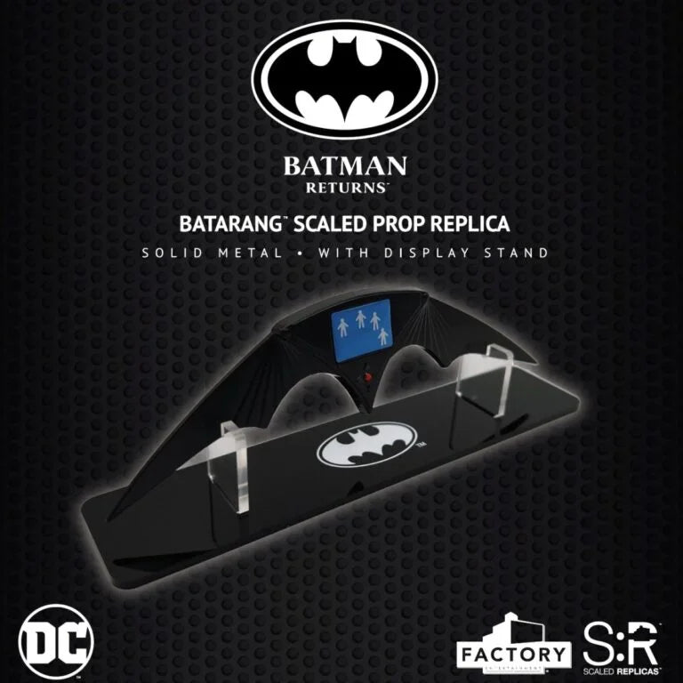 Batman Returns (1992) - Official Batarang Scaled Prop Replica