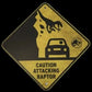 Factory Entertainment Jurassic World Metal Warning Signs Prop Replica Set