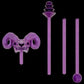 Factory Entertainment Masters of the Universe Skeletor Havoc Staff Limited Edition Prop Replica